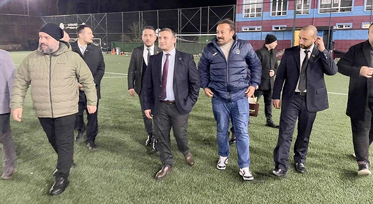 MHP Beykoz İlçe Başkanından İshaklıspor’a ziyaret