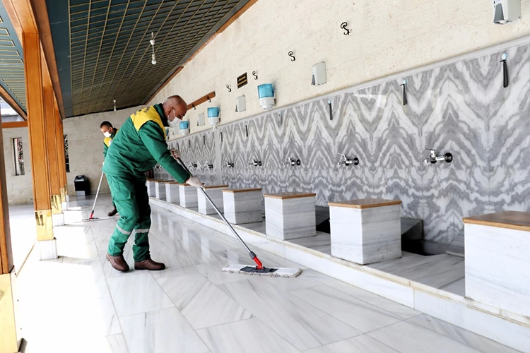 Beykoz’da 143 ibadethane her hafta temizleniyor