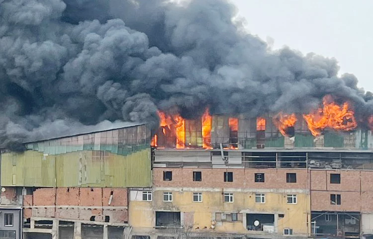 Beykoz’da aynı bölgede ikinci fabrika yangını