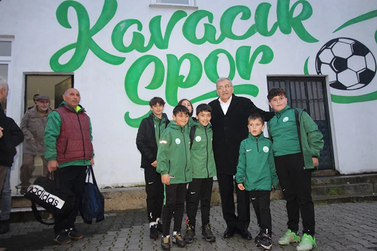 Beykoz Belediye Başkanından Kavacık Spor Kulübü’ne ziyaret