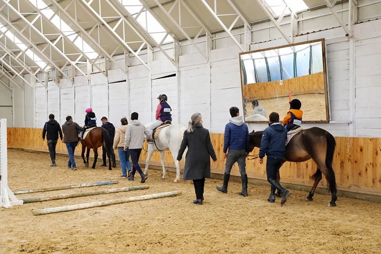 Beykoz’da atla terapi çocuklara özgüven veriyor