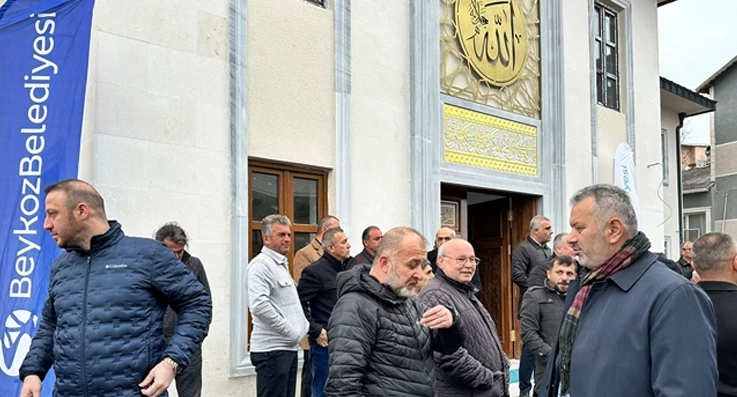 Beykoz Soğuksu'da 500 kişilik cami ibadete açıldı