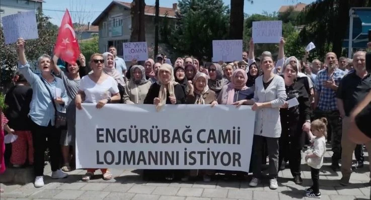 Beykoz Çubuklu’da Süleymancıların işgali protesto edildi