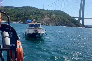 Kıyı Emniyetten Beykoz’da bot kurtarma operasyonu