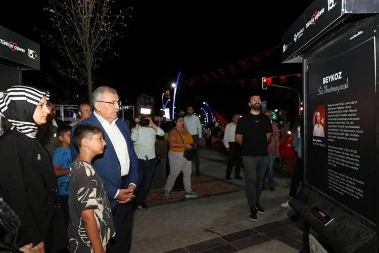Demokrasi şehitleri Beykoz'da nöbetle anıldı 3