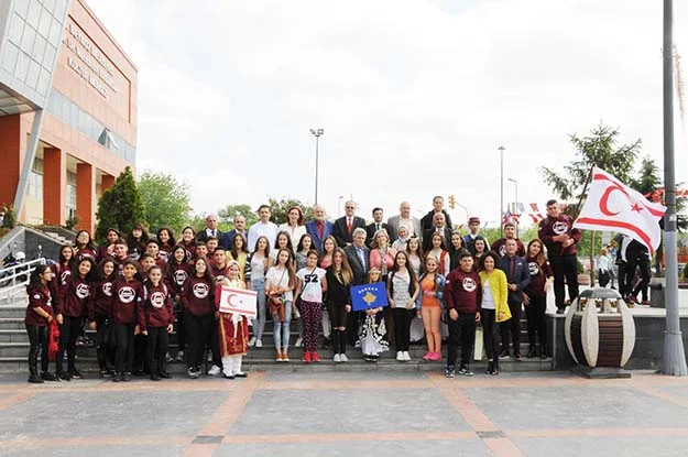 Kardeş şehirlerimiz Kosova Prizren ve KKTC İskele’den gelen 60 öğrenci