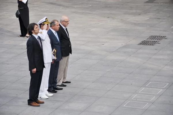 Beykoz'da gerçekleştirilen 30 Ağustos Zafer Bayramı töreni olaylı bitti.