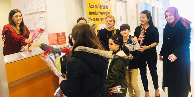 8 Mart Dünya Kadınlar Günü ülke genelinde olduğu gibi Beykoz'da