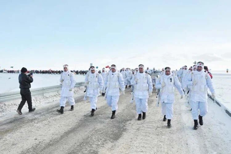 Beykozlular Sarıkamış Harekâtı’nın 104. Yılında “Şehitler Anısına Beyaz Adımlar” sloganıyla