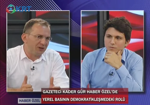 Dost Beykoz Başyazarı ve İmtiyaz Sahibi Kader Gür, konuk olduğu