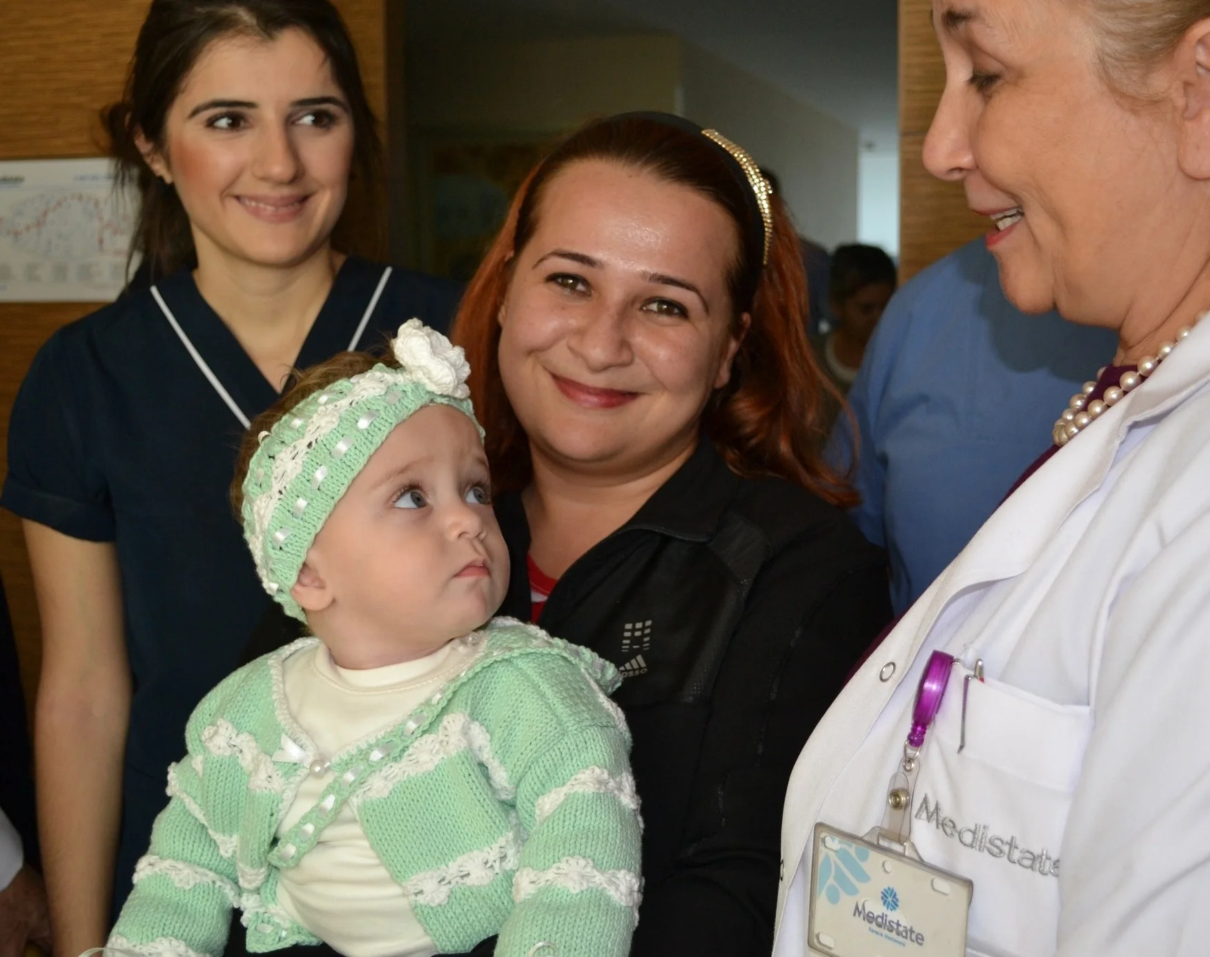 Bir yıl önce Kavacık Medistate Hastanesi'nde bir doğum gerçekleşti. Açelya,