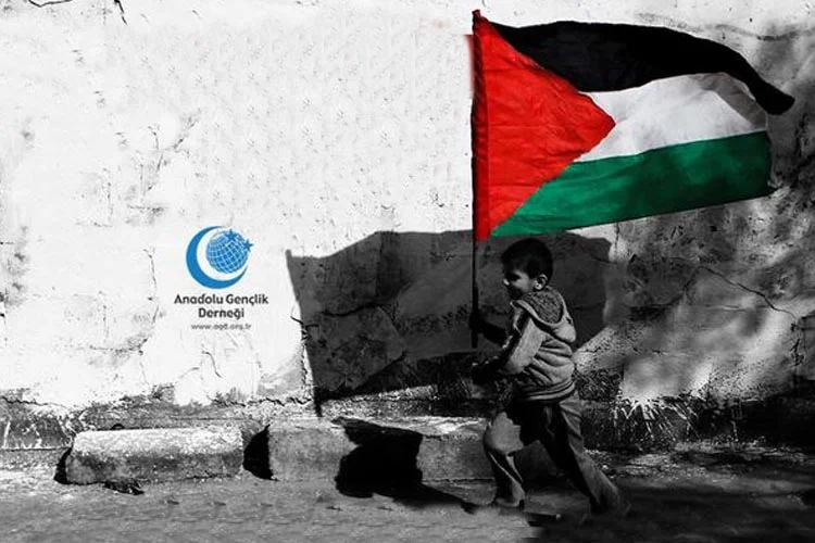 Anadolu Gençlik Derneği Beykoz Temsilciliği, İsrail'in Filistin’e yönelik günlerdir devam