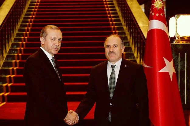 Beykoz Kaymakamı Ahmet Katırcı, Ankara'ya giderek Cumhurbaşkanı Recep Tayyip Erdoğan