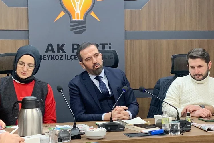 AK Parti Beykoz İlçe Başkanı Muhammed Hanefi Dilmaç, 10 Ocak