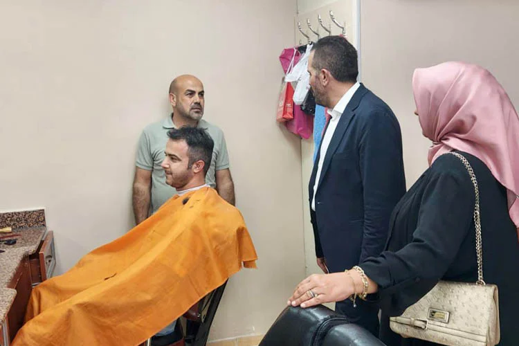 AK Parti Beykoz İlçe Başkanlığı mensupları 2023 seçimlerine yaklaşırken, ilçedeki