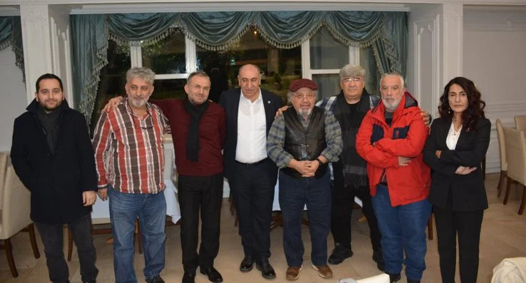 Çalışan Gazeteciler Günü dolayısı ile ilçe yerel medya temsilcileriyle bir