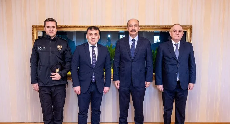 İstanbul Emniyet Müdürü Zafer Aktaş, Beykoz Kaymakamının ziyaret ettikten sonra