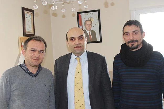 Beykoz Vergi Dairesi Müdürü Ali Mendilli, Dost Beykoz'u ziyaret etti.