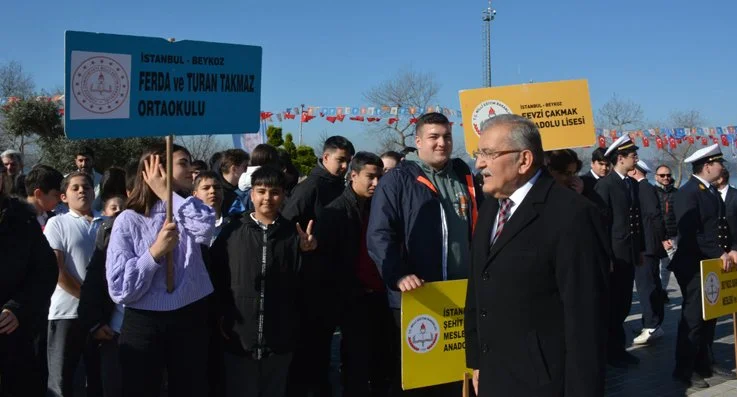 Beykoz'da Çanakkale Zaferinin 109. yılı için çelenk töreni 1 anma4 iF8QBN6rK9