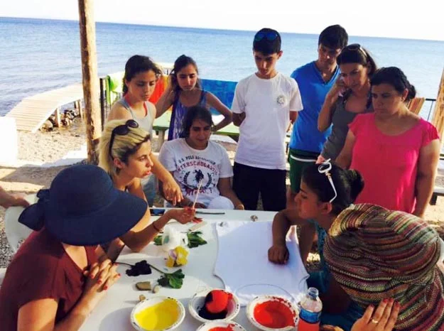 Beykoz Özel Eğitim Mesleki Eğitim Merkezi Okulu, Assos projesini anlatması