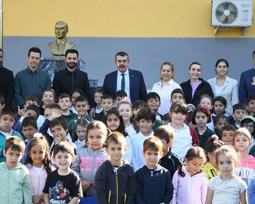 Beykoz Riva'daki TFF Tesisleri'ndeki bir programa katılan Milli Eğitim Bakanı