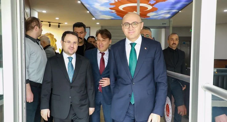 Adalet Bakan Yardımcısı Akın Gürlek, Beykoz Cumhuriyet Başsavcılığına ziyarette bulundu.