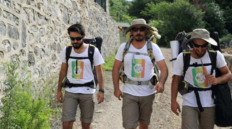 Beykoz’dan başlayarak Hakkâri’nin Şemdinli ilçesine kadar yürümek isteyen 3 kişiye