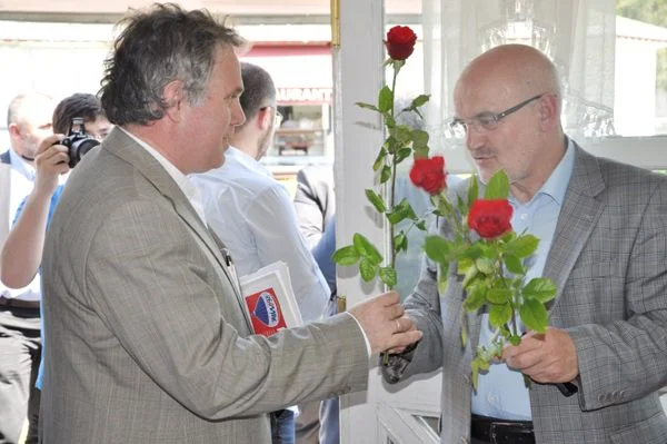 Başkan Çelikbilek, işçilerin 1 Mayıs Bayramı'nı tebrik ettikten sonra Beykoz'daki