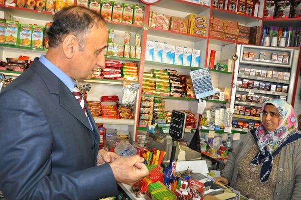 Önceki gün Çavuşbaşı’nda esnafı ziyaret eden AK Parti Kurucu İlçe