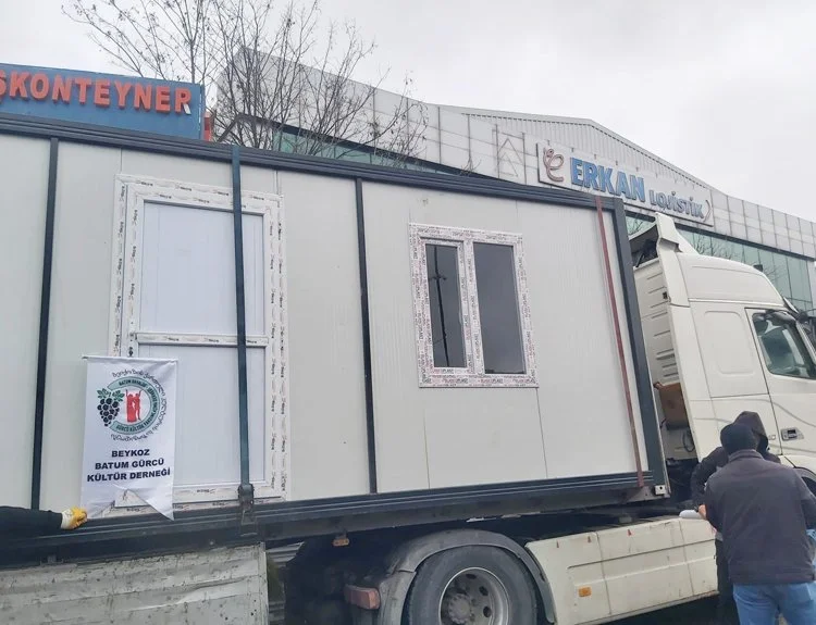 Beykoz Batum Havalisi Derneği Hatay Samandağ’da engelli bir ailenin talebine