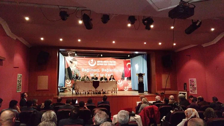 BBP Beykoz Kadın Kolları tarafından düzenlenen Muhsin Yazıcıoğlu'nu anma programı