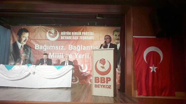 BBP Beykoz İlçe Teşkilatı, Olağan Genel Kurul’unu Beykoz Vakfı’nda gerçekleştirdi.