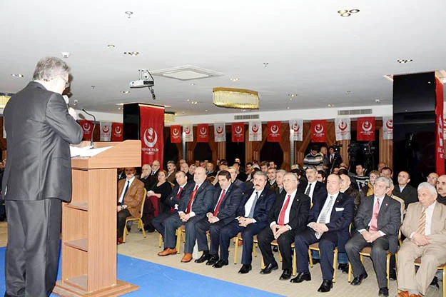 CHP Grup Başkanvekili Mehmet Akif Hamzaçebi'nin ardından BBP Genel Başkanı