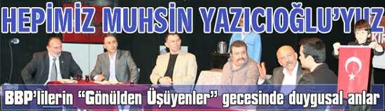 BBP Beykoz İlçe Başkanlığı’nın hazırladığı Gönülden Üşüyenler Gecesi Ahmet Mithat