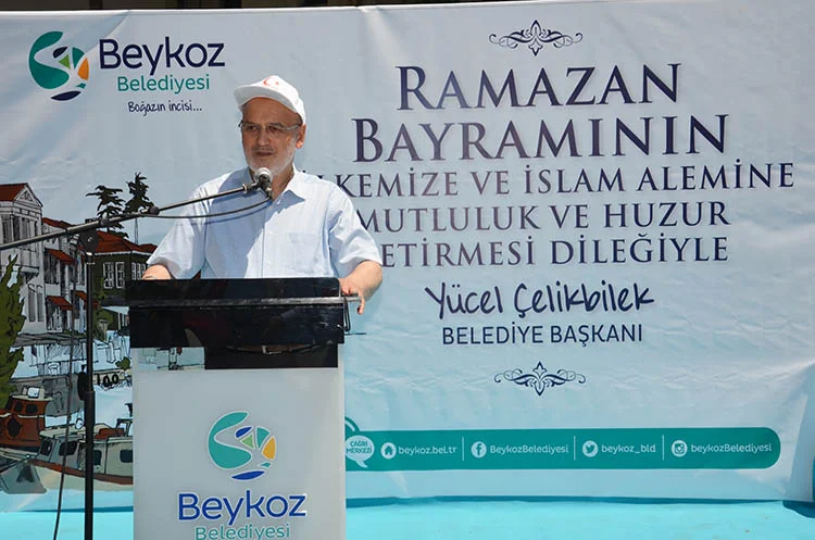 Beykoz Belediyesinin Ramazan Bayramı dolayısıyla düzenlediği geleneksel bayramlaşma törenine katılan