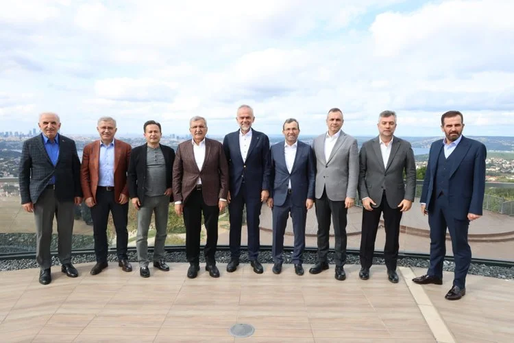 AK Parti'nin İstanbul'daki bazı Belediye Başkanları Beykoz'un ev sahipliğinde bir