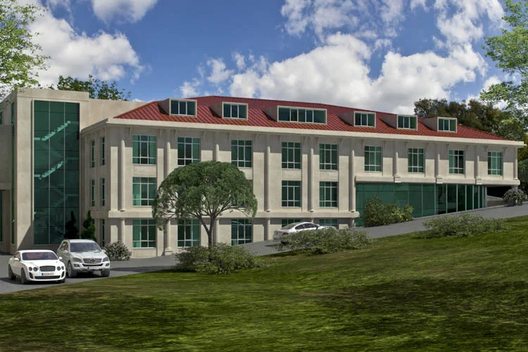 Beykoz Belediyesi'nin Meclis kararıyla başlatılan yeni Meclis binası inşaatı hızla