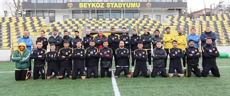 İlçe Sağlık Müdürlüğü filyasyon ekibi Beykoz Spor Kulübü futbolcu, yönetici