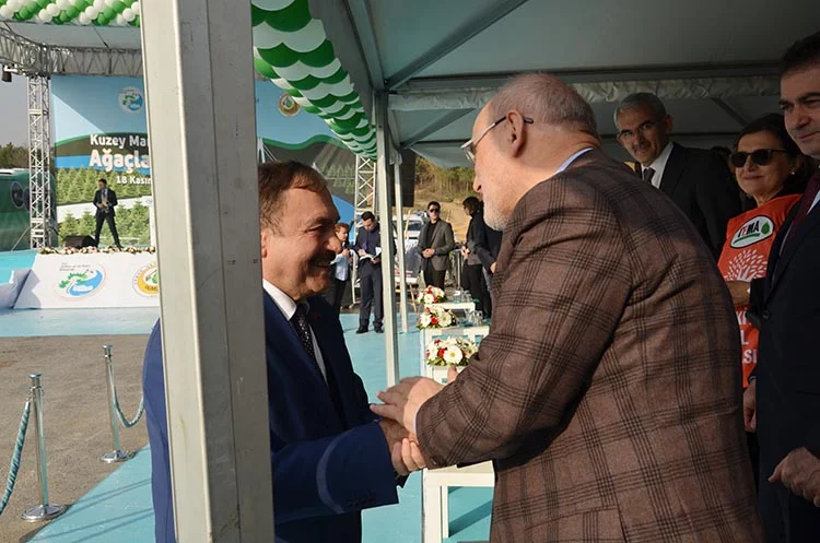 Oto yol açılışı için Çekmeköye’ gelen Orman ve Su İşleri