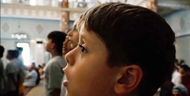 Beykoz Ortaçeşme Merkez Camii’nde Yaz Kuran Kursuna devam eden çocukların