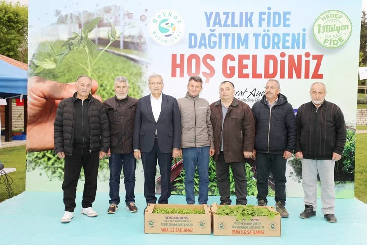 Beykoz Belediyesi sezonu açtı 4 beykoz fide 7 srmu8gEq8l