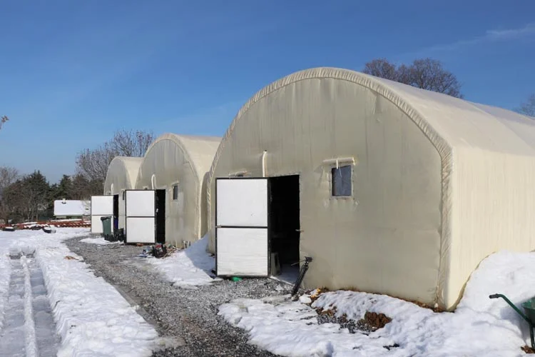 Beykoz’da kurduğu 3 serayla çiftçiliğe adım atan genç girişimci talebe
