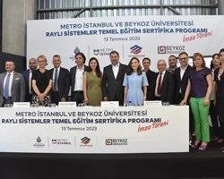 Metro İstanbul, Beykoz Üniversitesi ile sektöre nitelikli iş gücü yetiştirmek