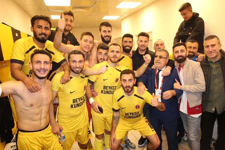 Maçta 2-0 öne geçen Beykoz 1908 AŞ, rakibinden gelen bir