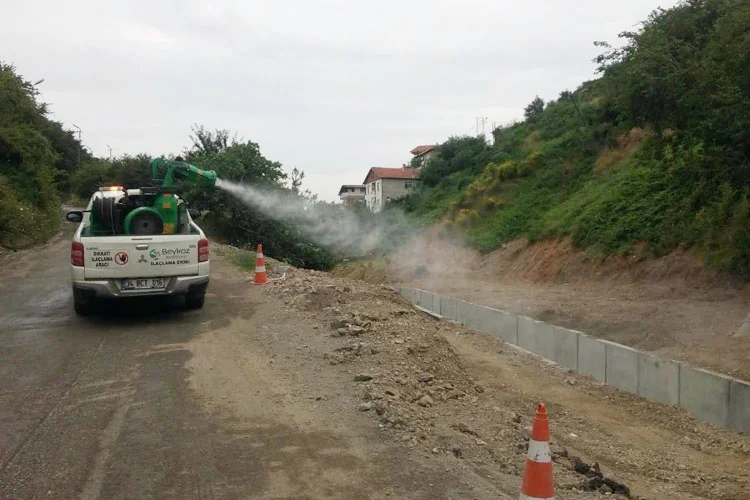 Beykoz’da ilçe sakinlerinin huzurlu bir yaz mevsimi geçirmesi için sinek