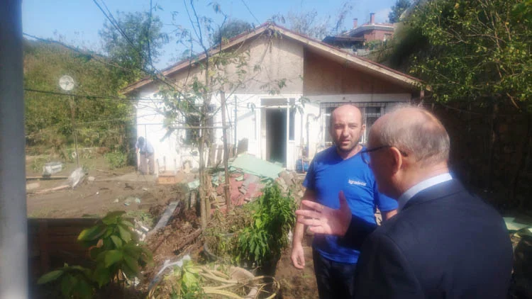 Beykoz’da yoğun yağışlarla meydana gelen sel baskını sonrasında yapılan tespitlerle