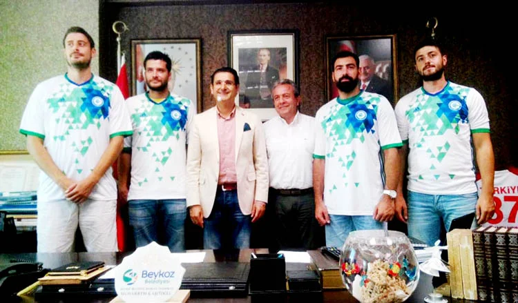 Beykoz Belediye Spor Kulübü Başkanı Muharrem Kaşıtoğlu ve Sportif Direktörü