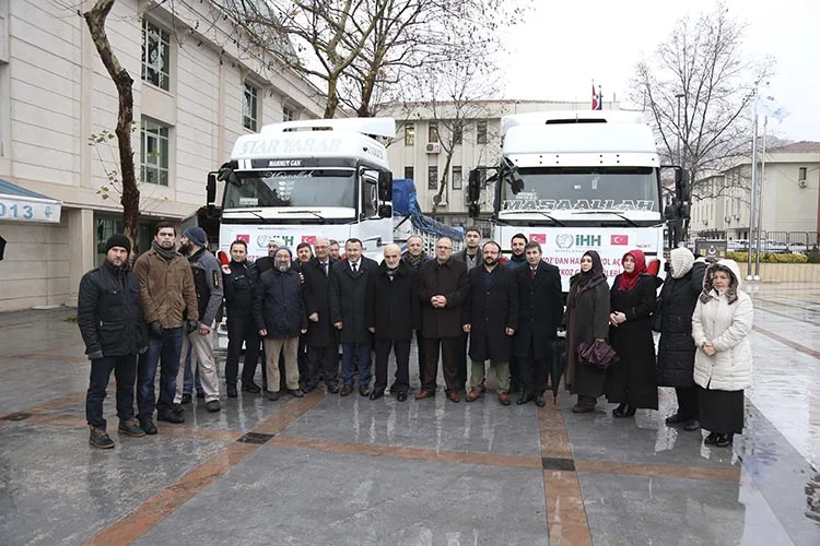 Muhtarlar Derneği ve STK’ların destekleriyle başlatılan “Halep’e Yol Açın” başlıklı