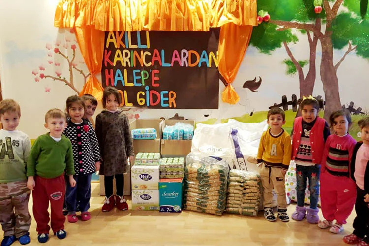 Beykoz'dan birçok resmi ve özel kuruluşun yardım gönderdiği Halep'e bu