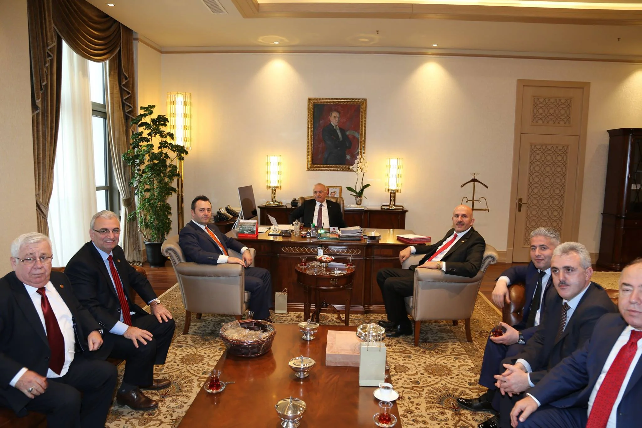 Daha önce 27 Ocak'ta 17 ilden gelen 406 muhtarı ağırlayan